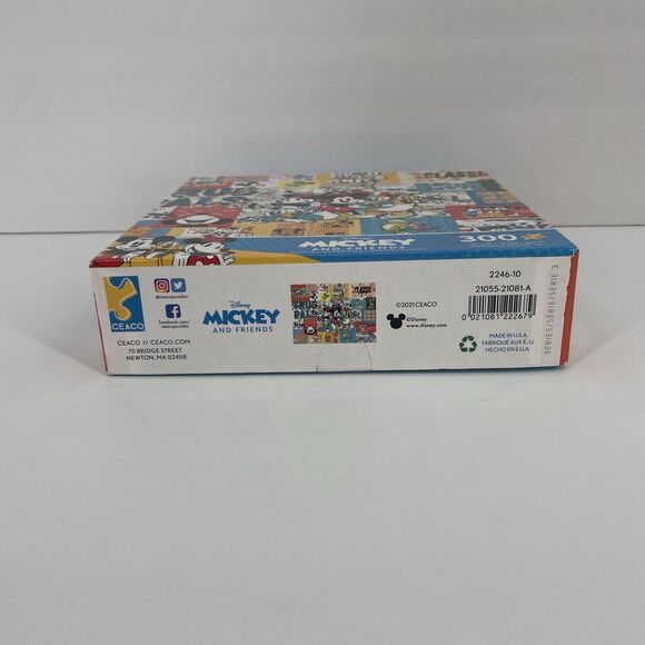 Disney Mickey and Friends Ceaco Puzzle 300 pc Jigsaw 42246 Oversized Pieces NEW - Picture 5 of 9